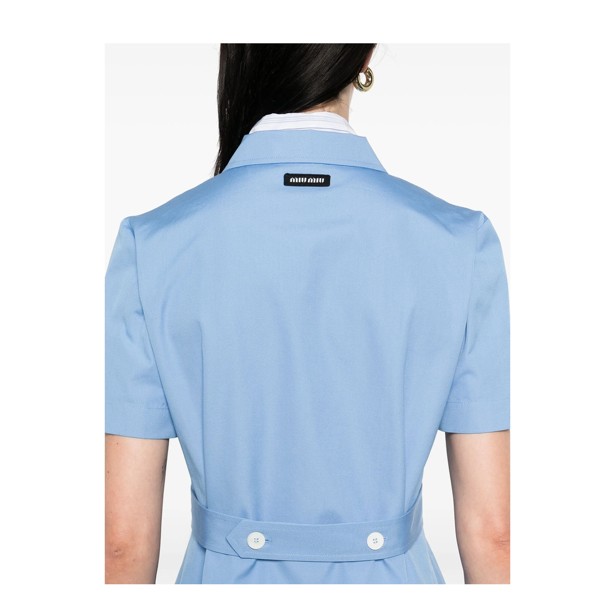 MAYFEYR - Miu Miu - Canvas Shirt - MK1934SOOO1BMSF0013