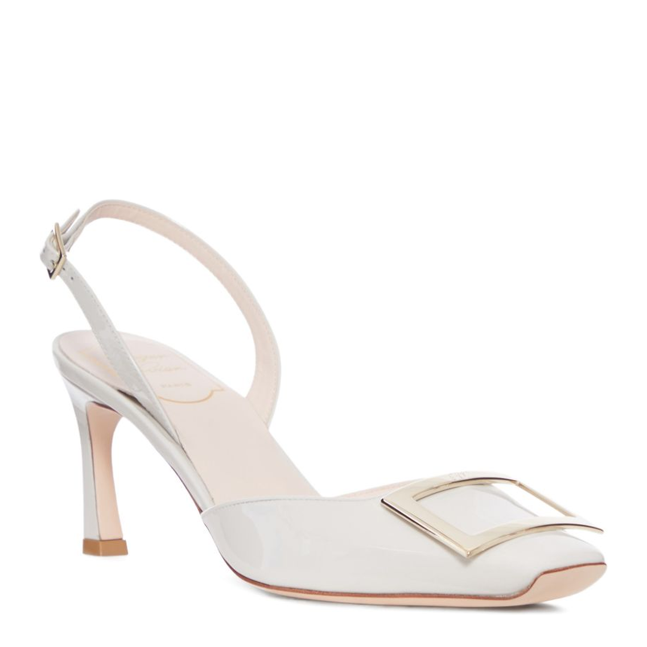 With Heel White