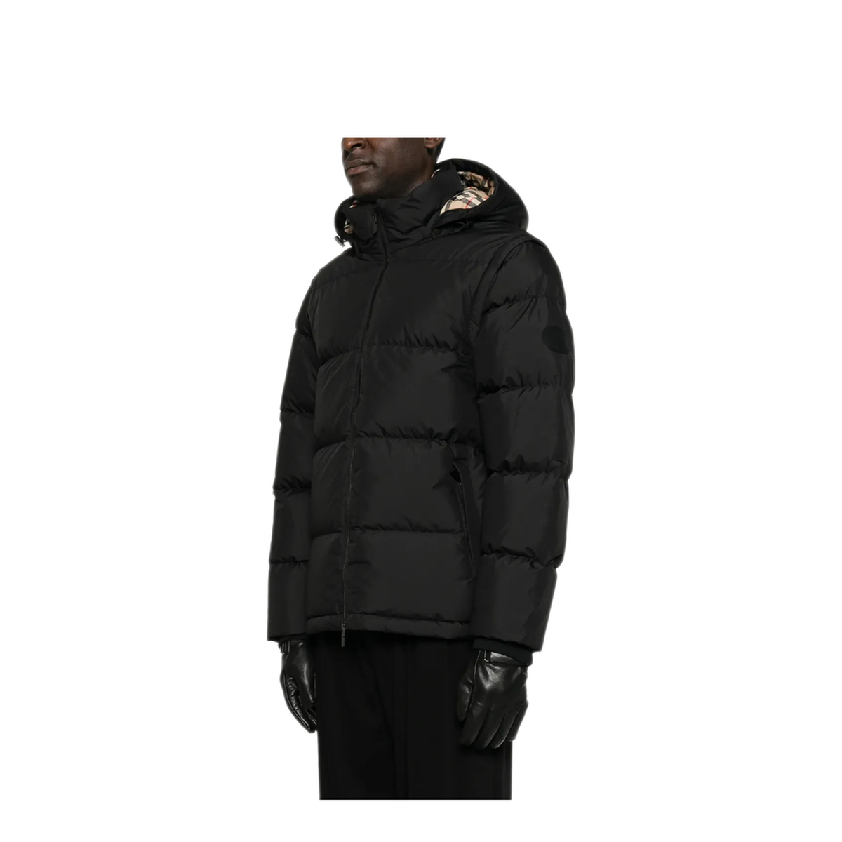 Bideford Black Polyester Down Jacket
