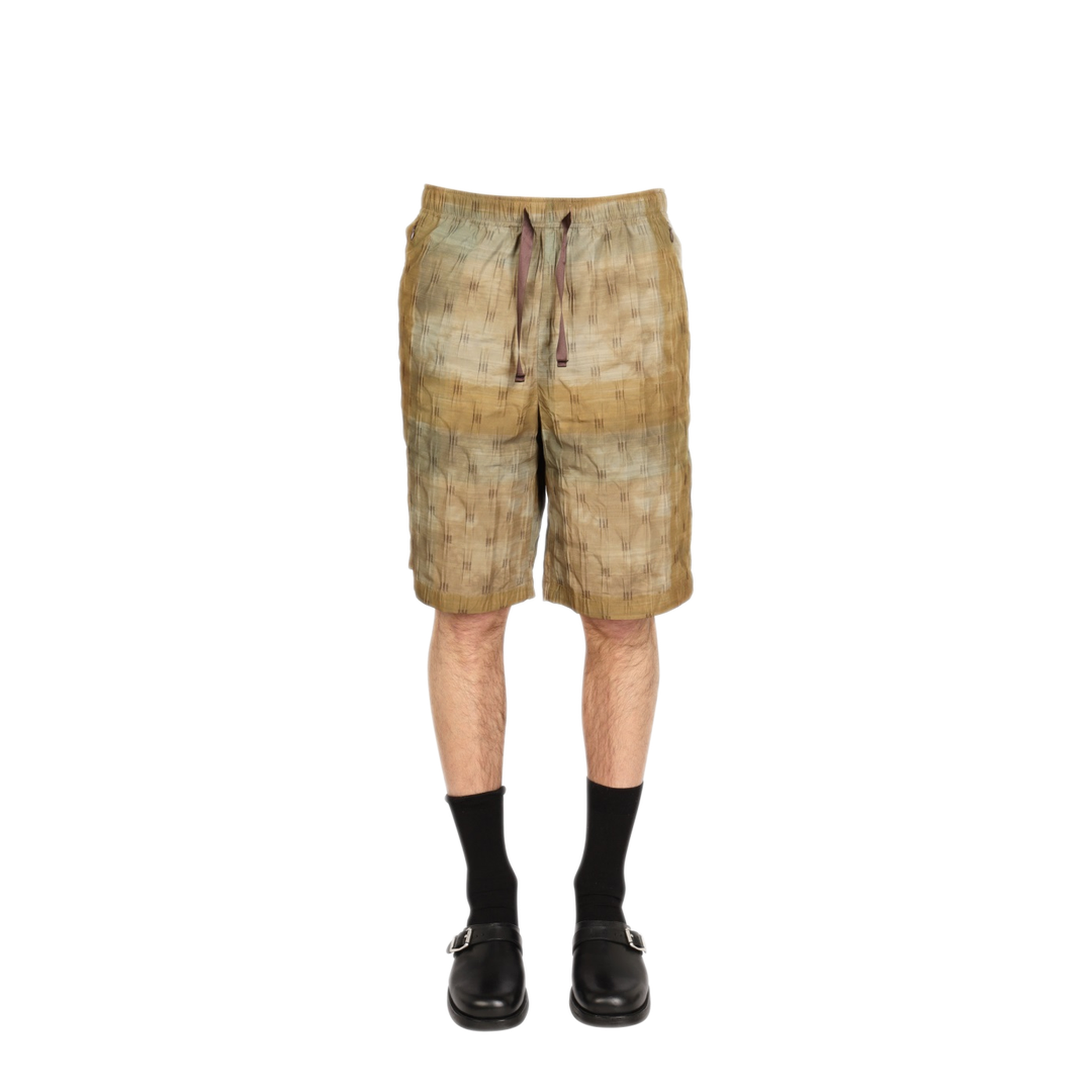MAYFEYR - Needles - Print Bermuda - KP112KHAKI
