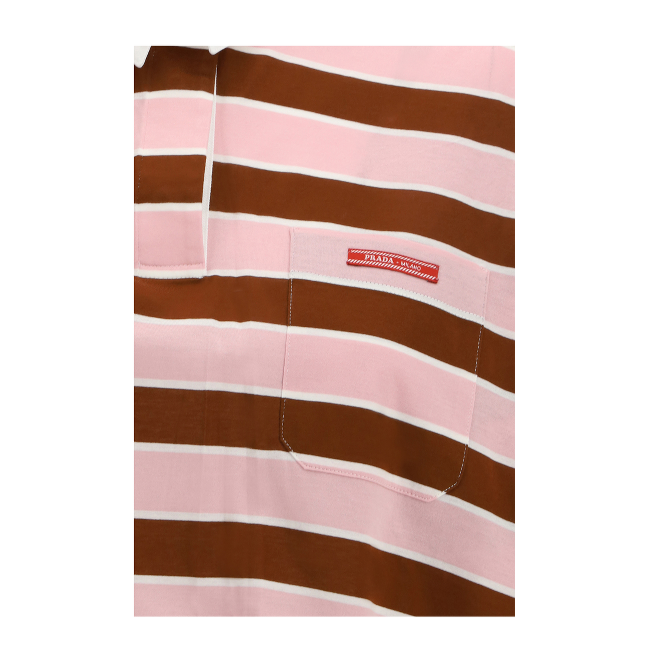 MAYFEYR - Prada - Long-Sleeve T-Shirt In Filo Di Scozia Cotton - 39661SOOO189P