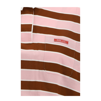 MAYFEYR - Prada - Long-Sleeve T-Shirt In Filo Di Scozia Cotton - 39661SOOO189P