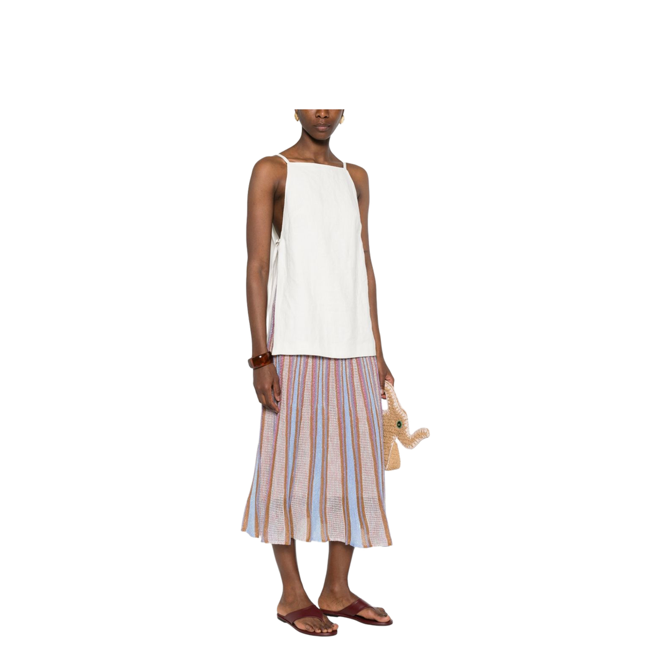 MAYFEYR - Forte Forte - Skirts Brown - 14942MYSKIRTBRONZE