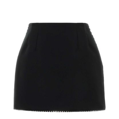 MAYFEYR - Prada - Black Polyester Blend Mini Skirt - P149ZCSOOO1X6YF0002