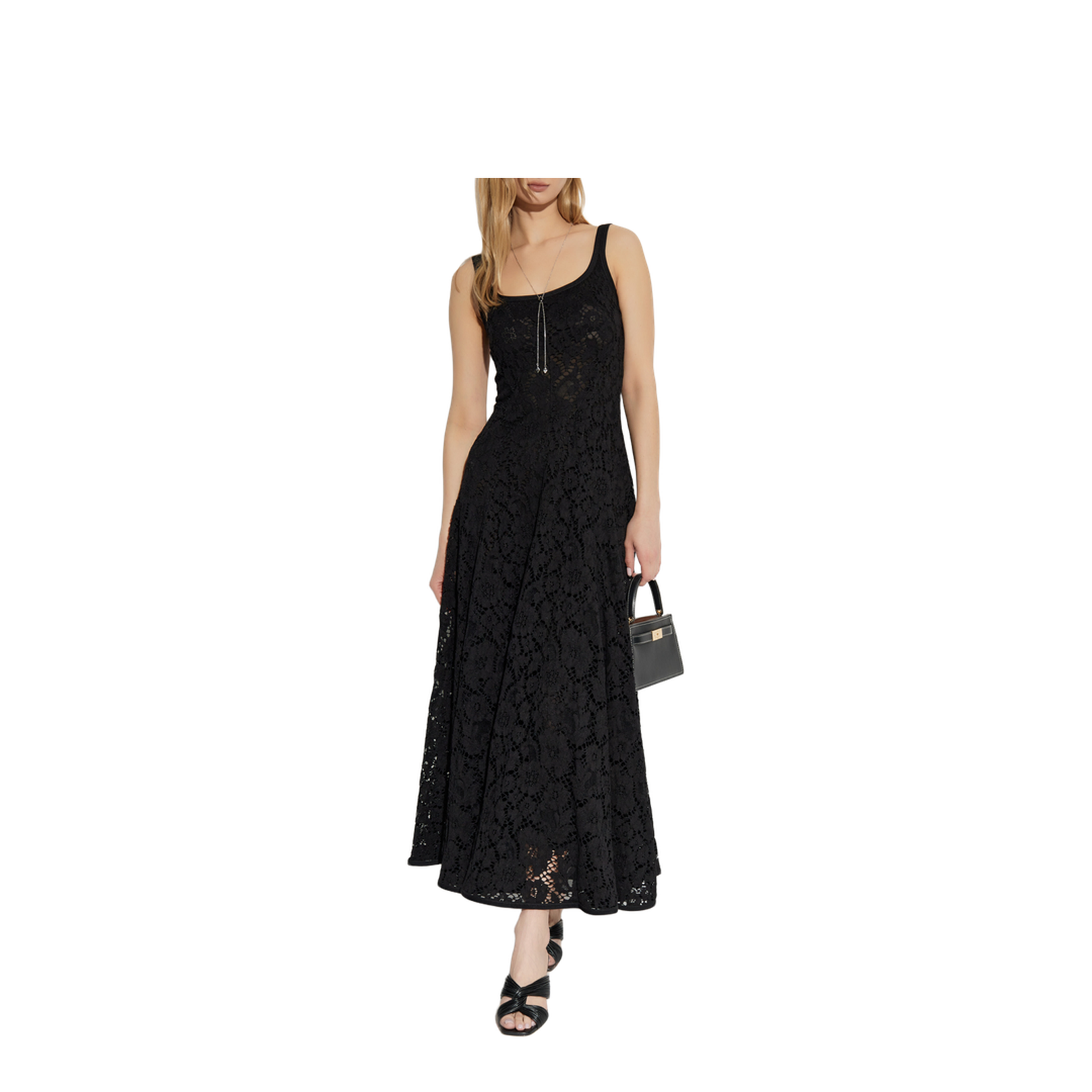 Lace Dress with Straps