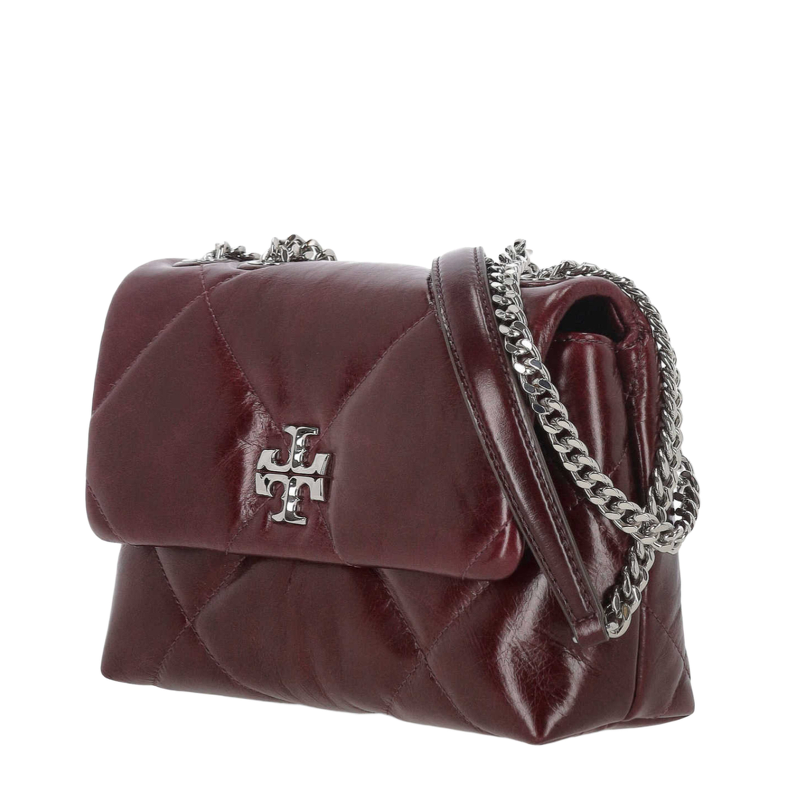 Small Burgundy Leather Crossbody Bag