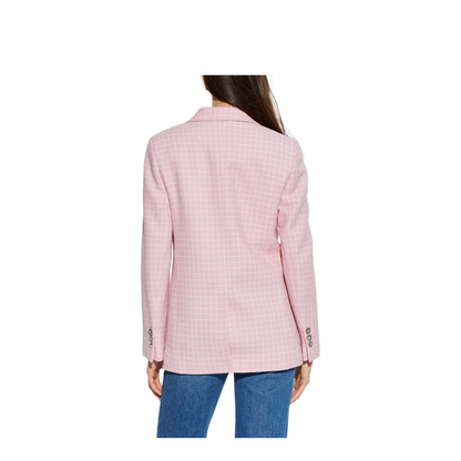 Checked Pattern Blazer