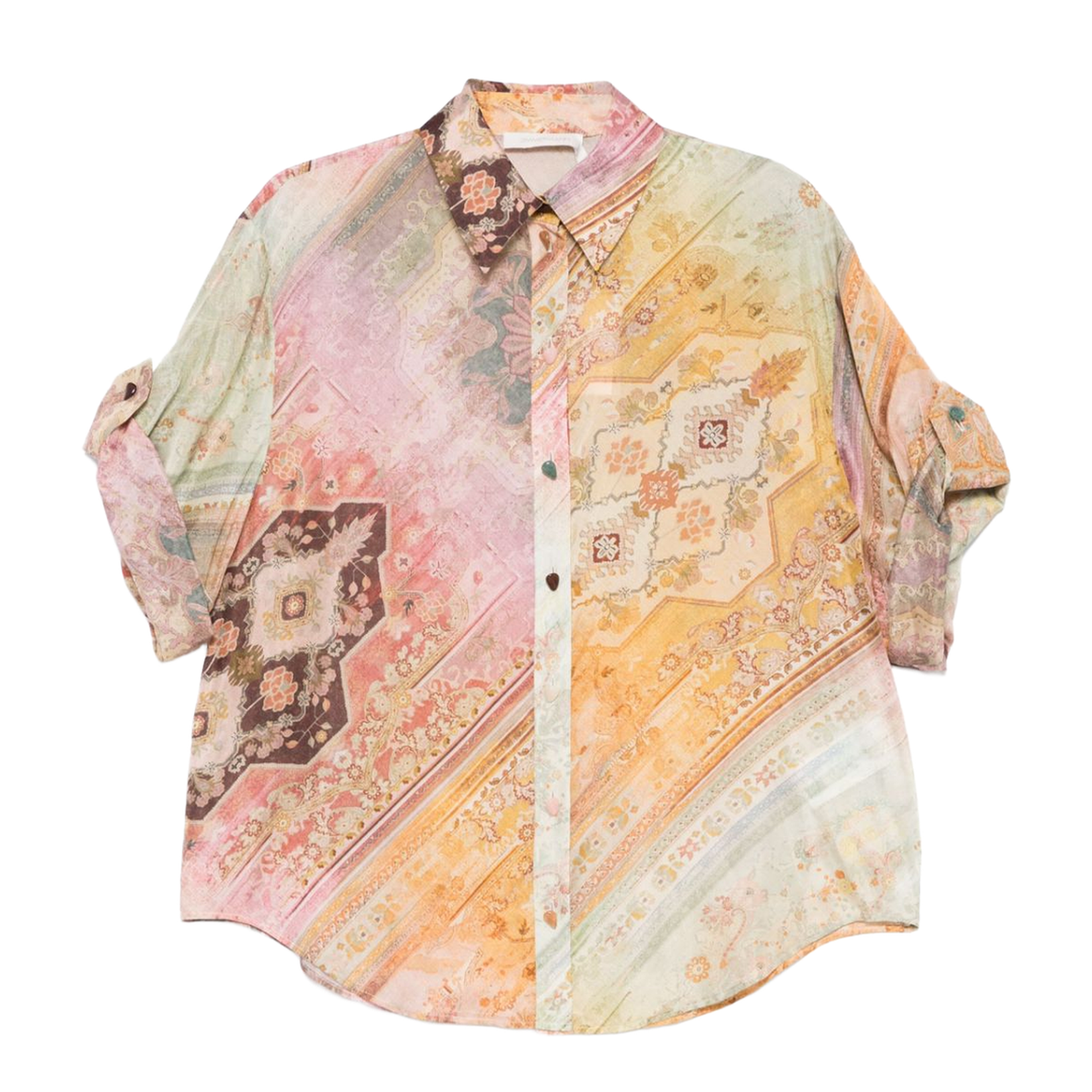 Silk Short Sleeved Shirt