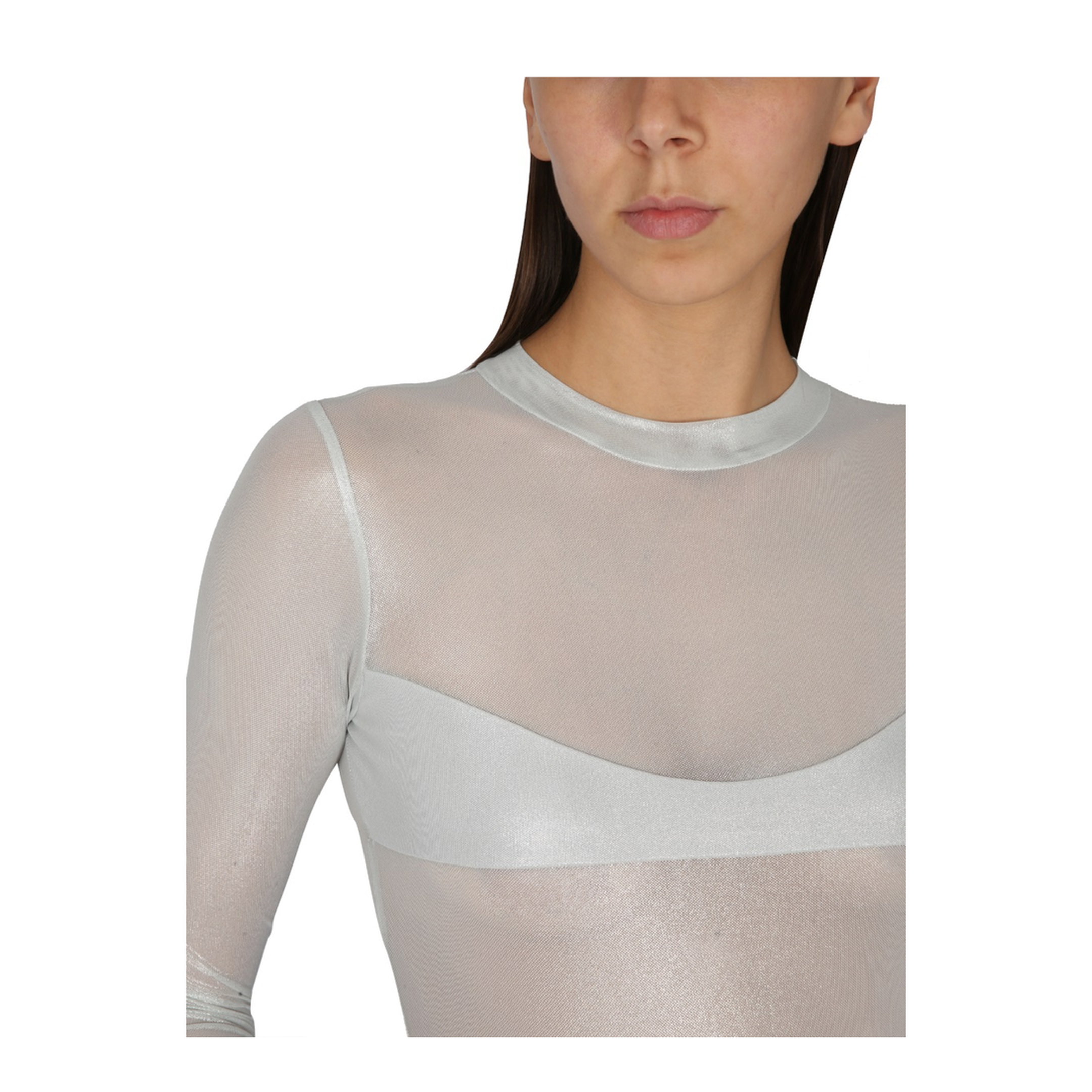 MAYFEYR - NOT AFTER TEN - Body Tulle - NATBO001ARGENTO