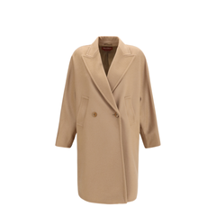Double Breasted Wool Drap Coat