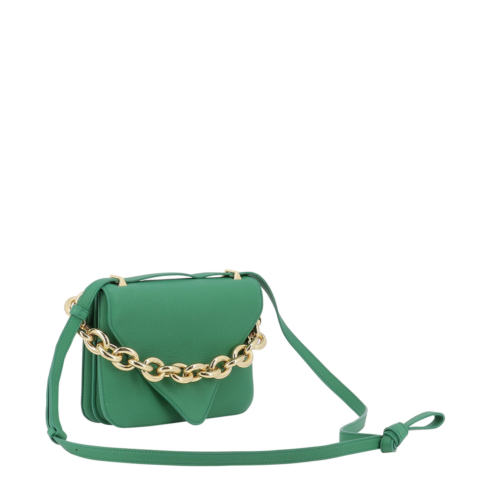 Green Leather Handbag