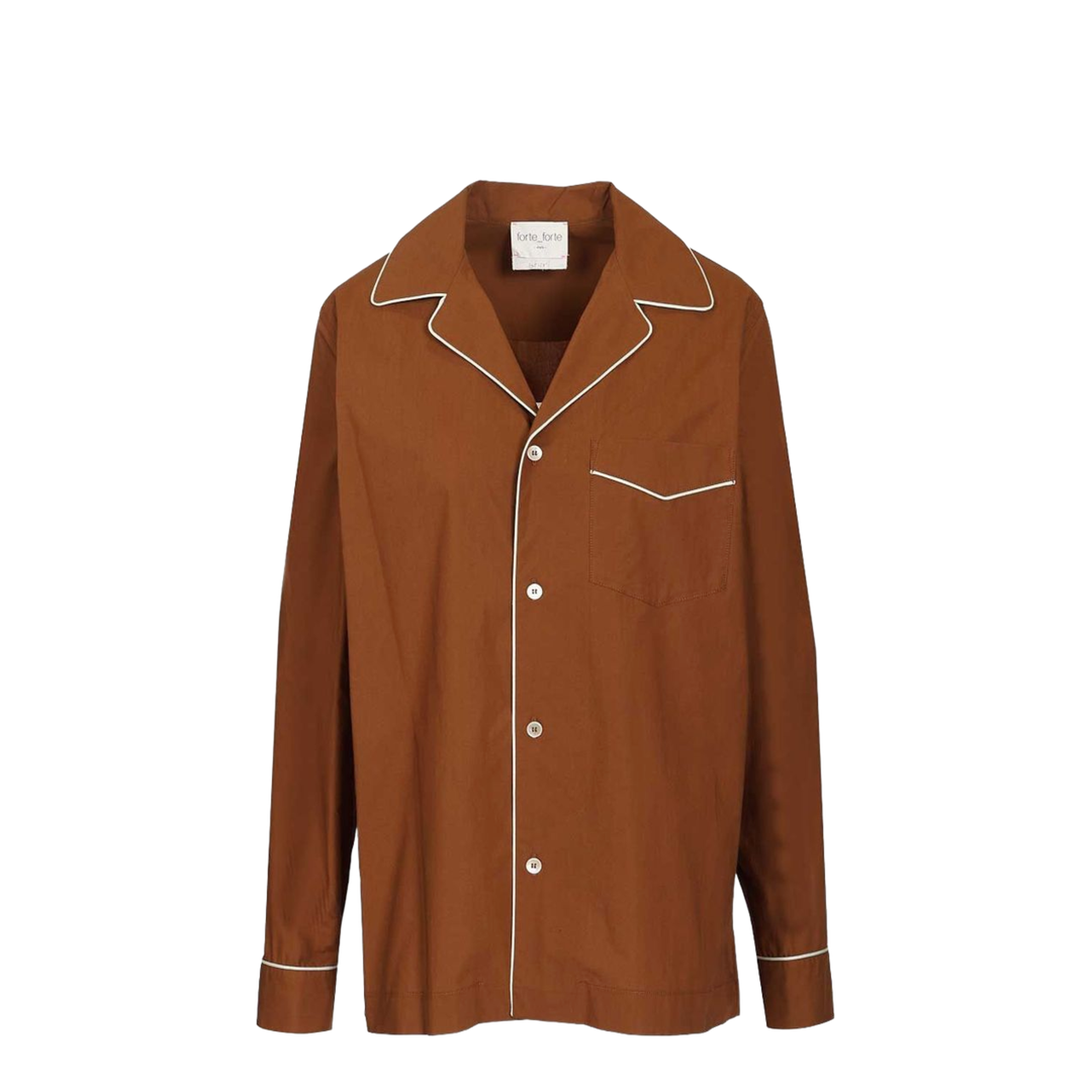 MAYFEYR - Forte Forte - Shirts Brown - 14832MYSHIRTCHOCOLATE