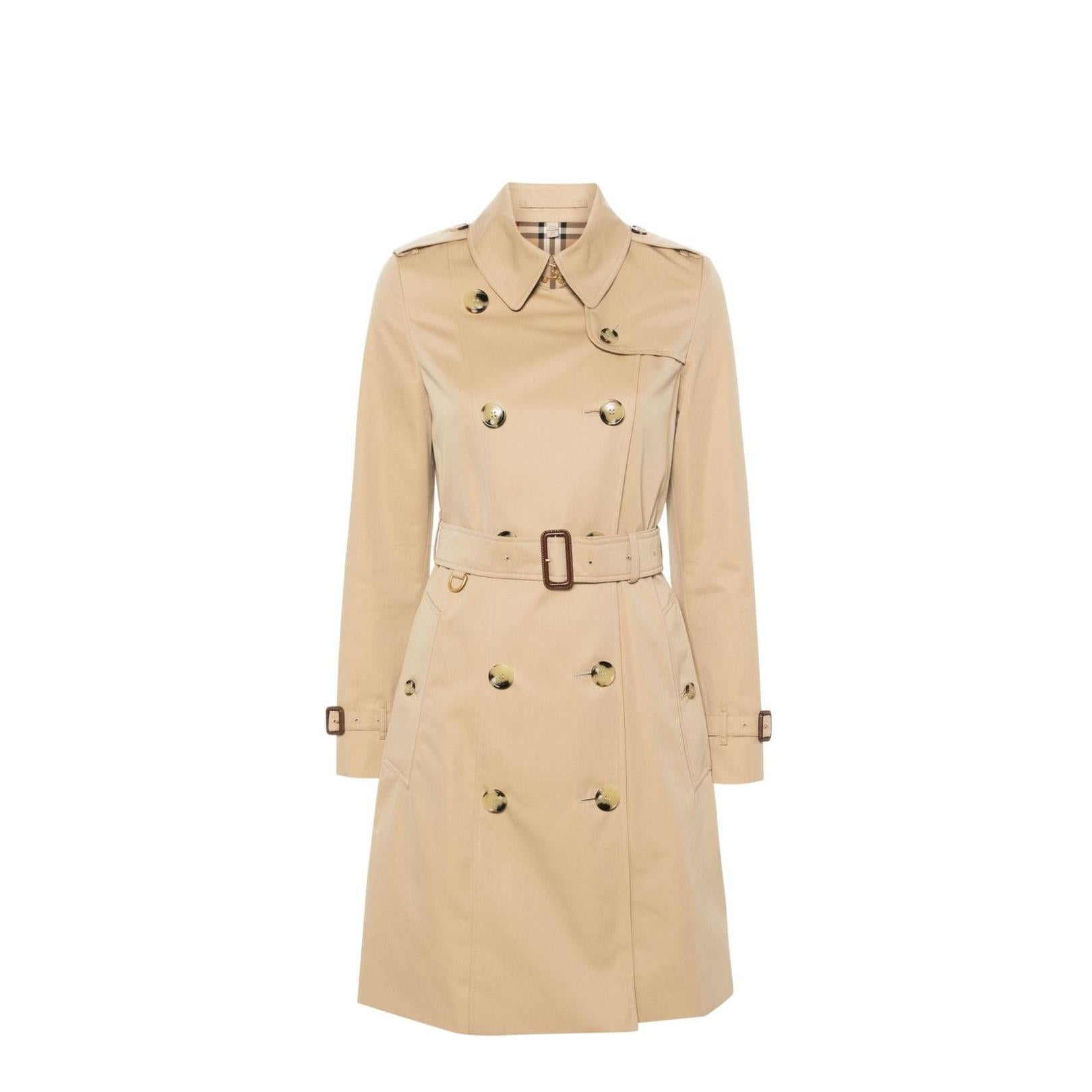 Burberry Coats Beige