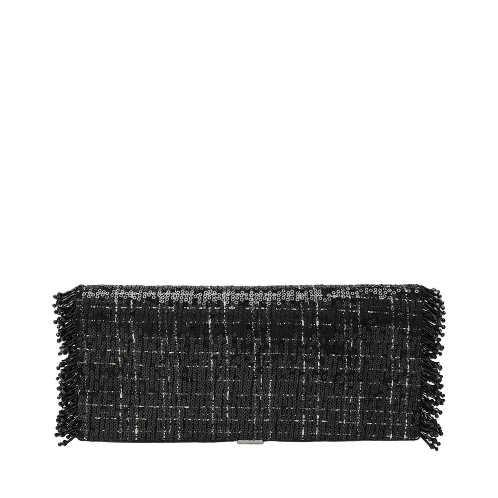 Pilgrim Clutch Bag With Micro Sequins