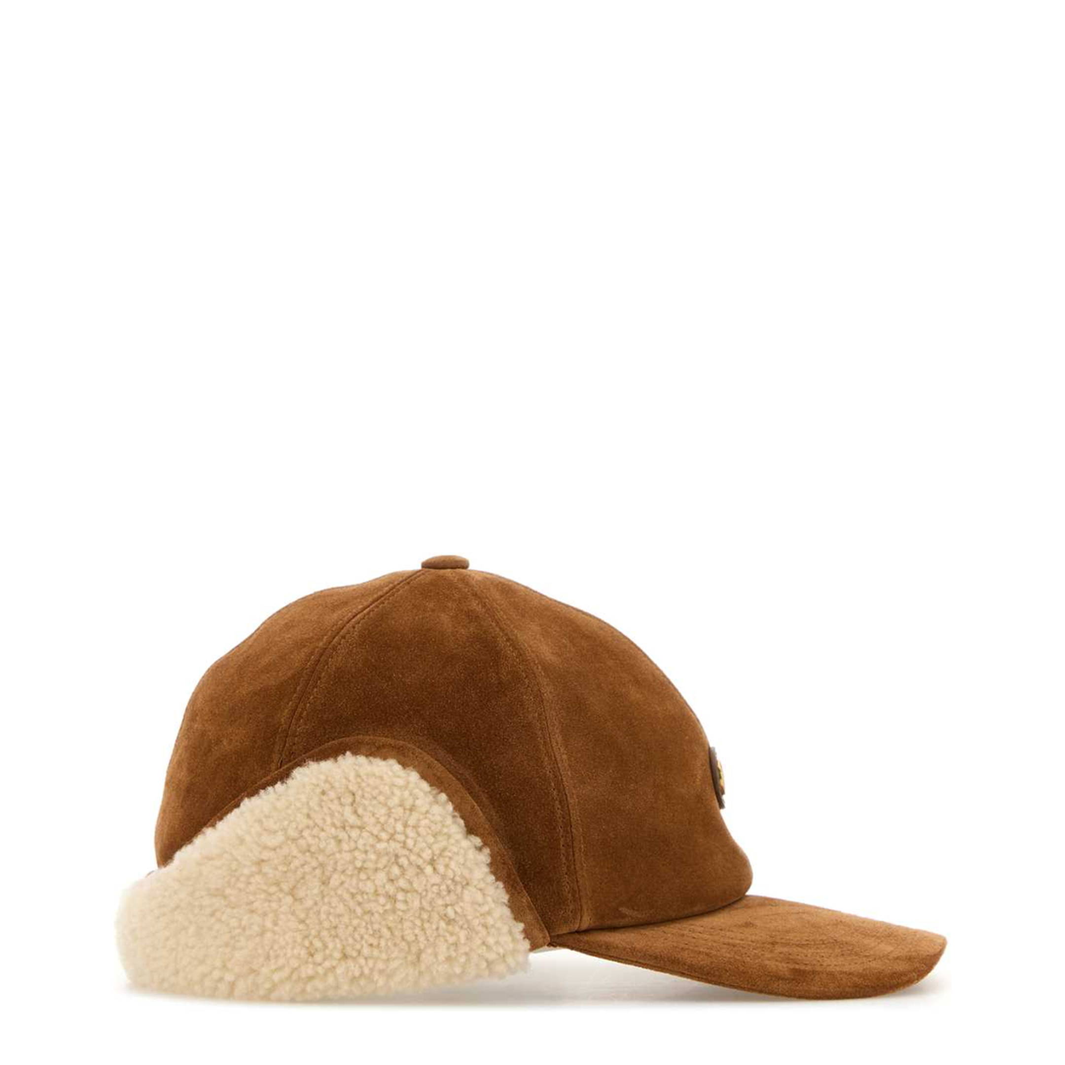 Caramel Suede Baseball Cap