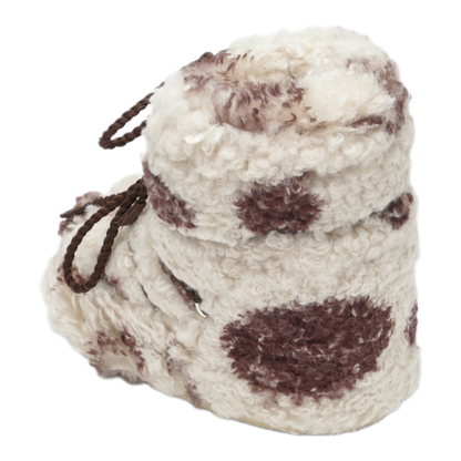 MAYFEYR - Moon Boot - Icon Low Curly Boot With Cow Print - 80D1409690PLMM04