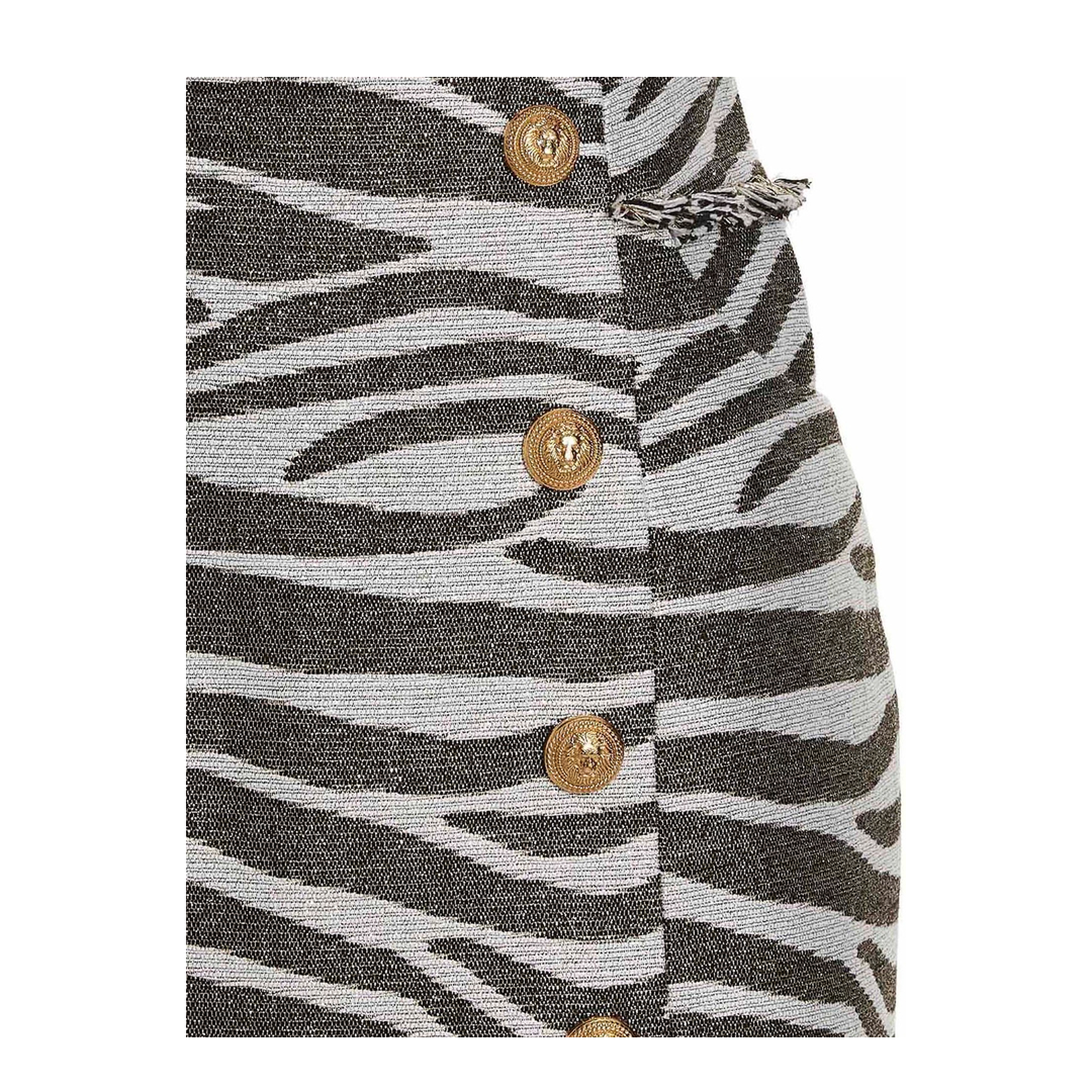 Lurex Zebra Skirt