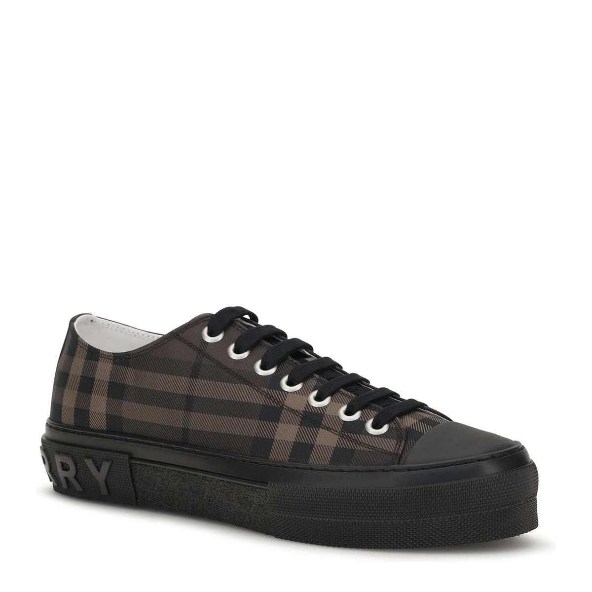 MAYFEYR - Burberry - Jack Check Nylon Blend Sneakers - 8130986A1001