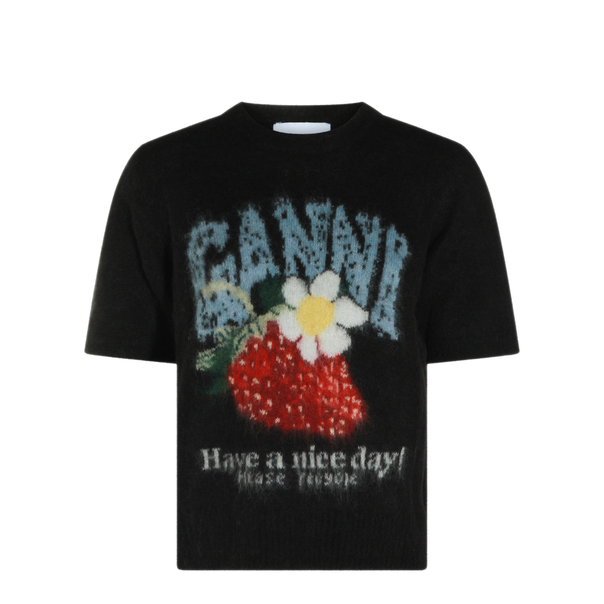 Alpaca And Wool Blend T Shirt