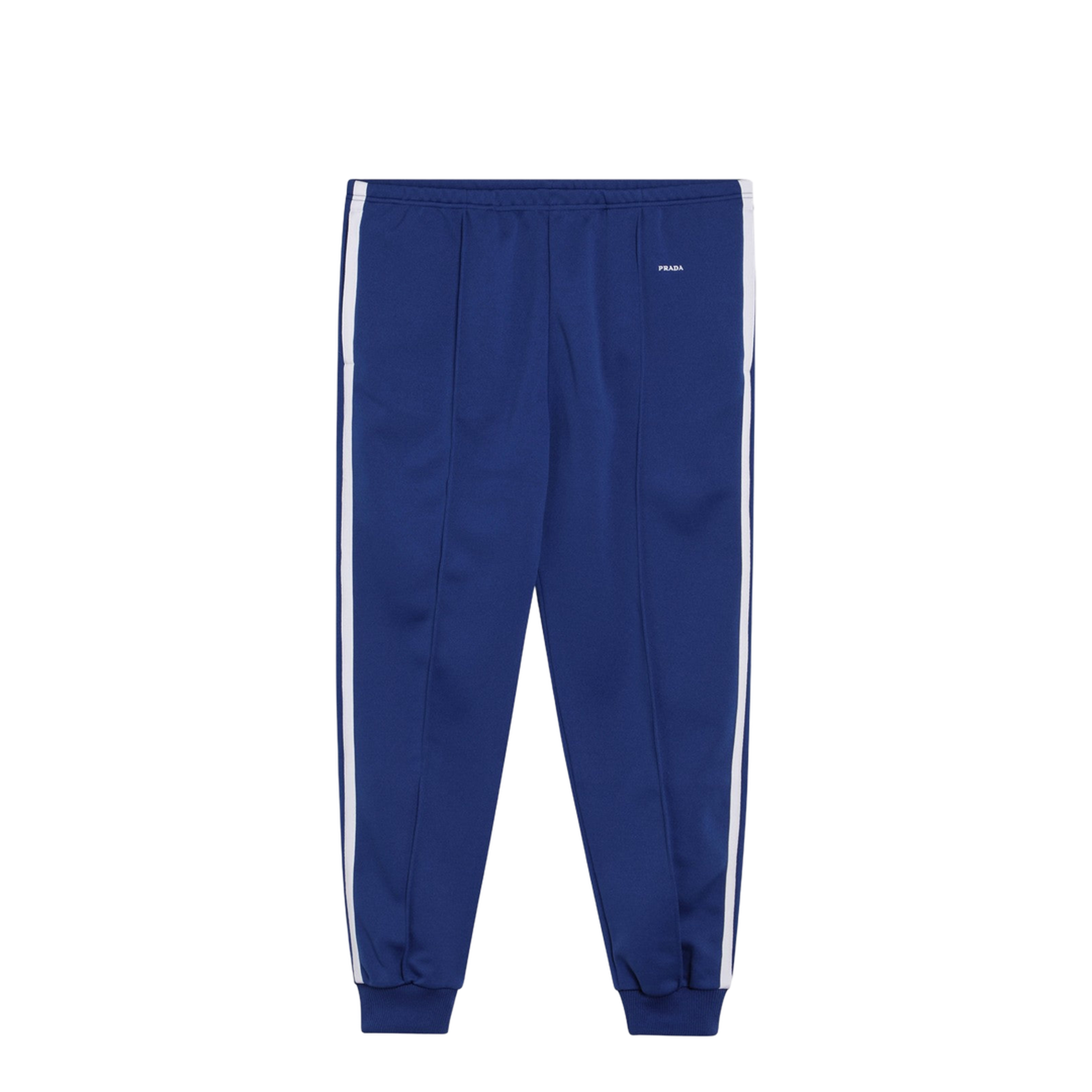Blueette White Technical Fabric Jogging Trousers