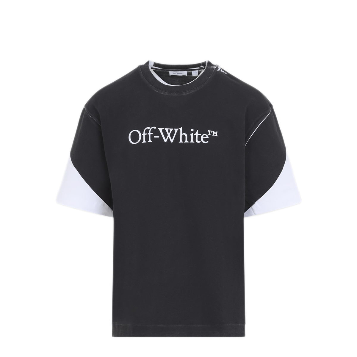 MAYFEYR - Off-White - Negative Big Bookish Skate T Shirt - 44MAA120F26J01D100WHITE
