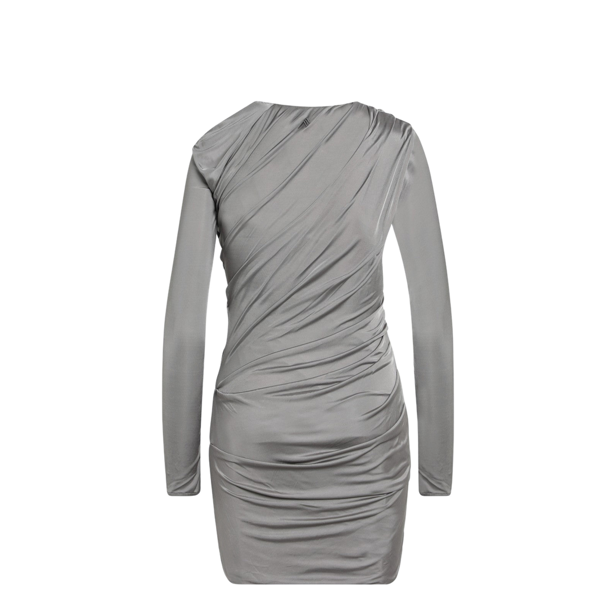MAYFEYR - The Attico - Draped Grey Mini Dress - 250WCA00382VVV090A084
