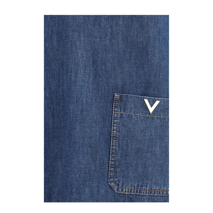 MAYFEYR - Valentino - Denim Shirt - 9B3DB03R9YA