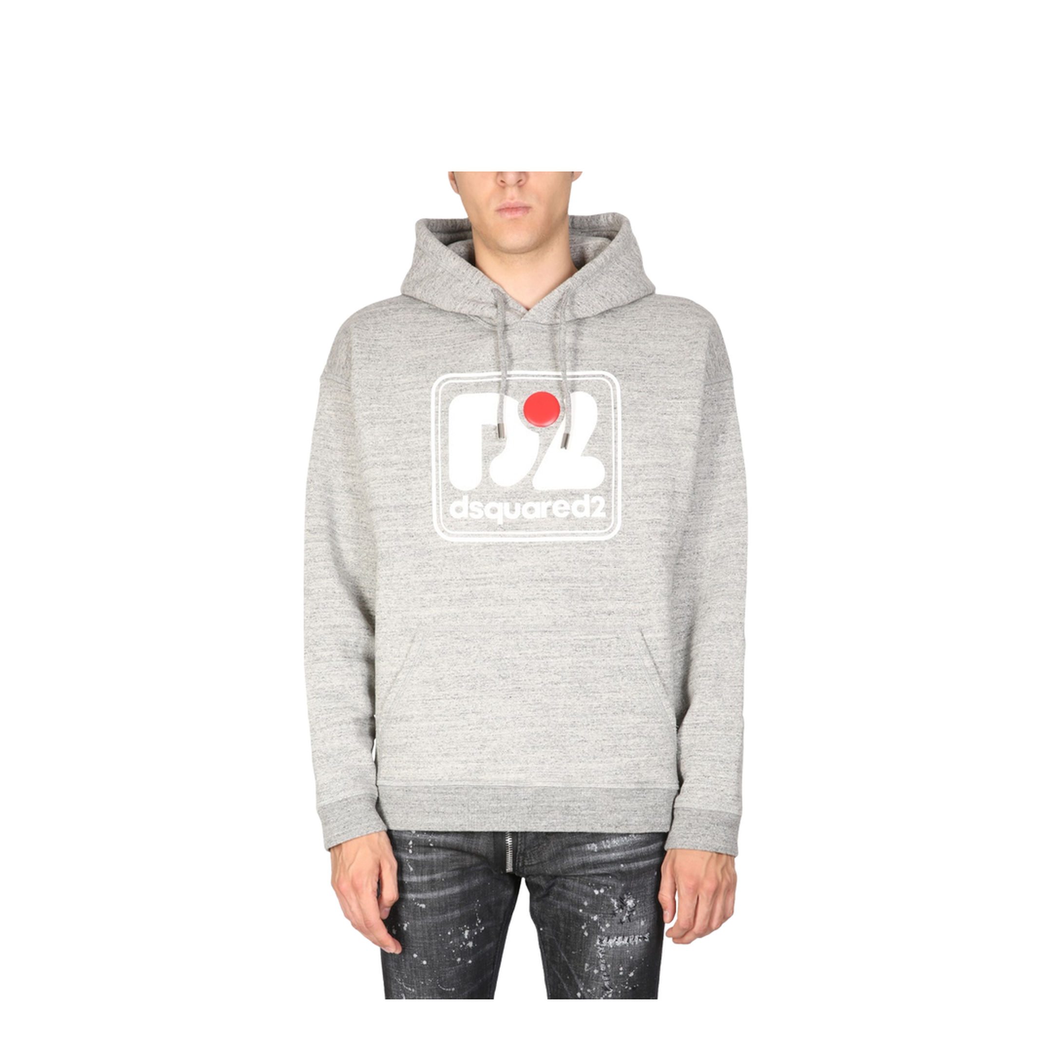 MAYFEYR - Dsquared2 - Camo Patch Herc Anorak Sweatshirt - S71GU0564S25148858M
