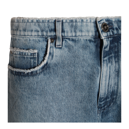 Light Blue Five Pocket Jeans