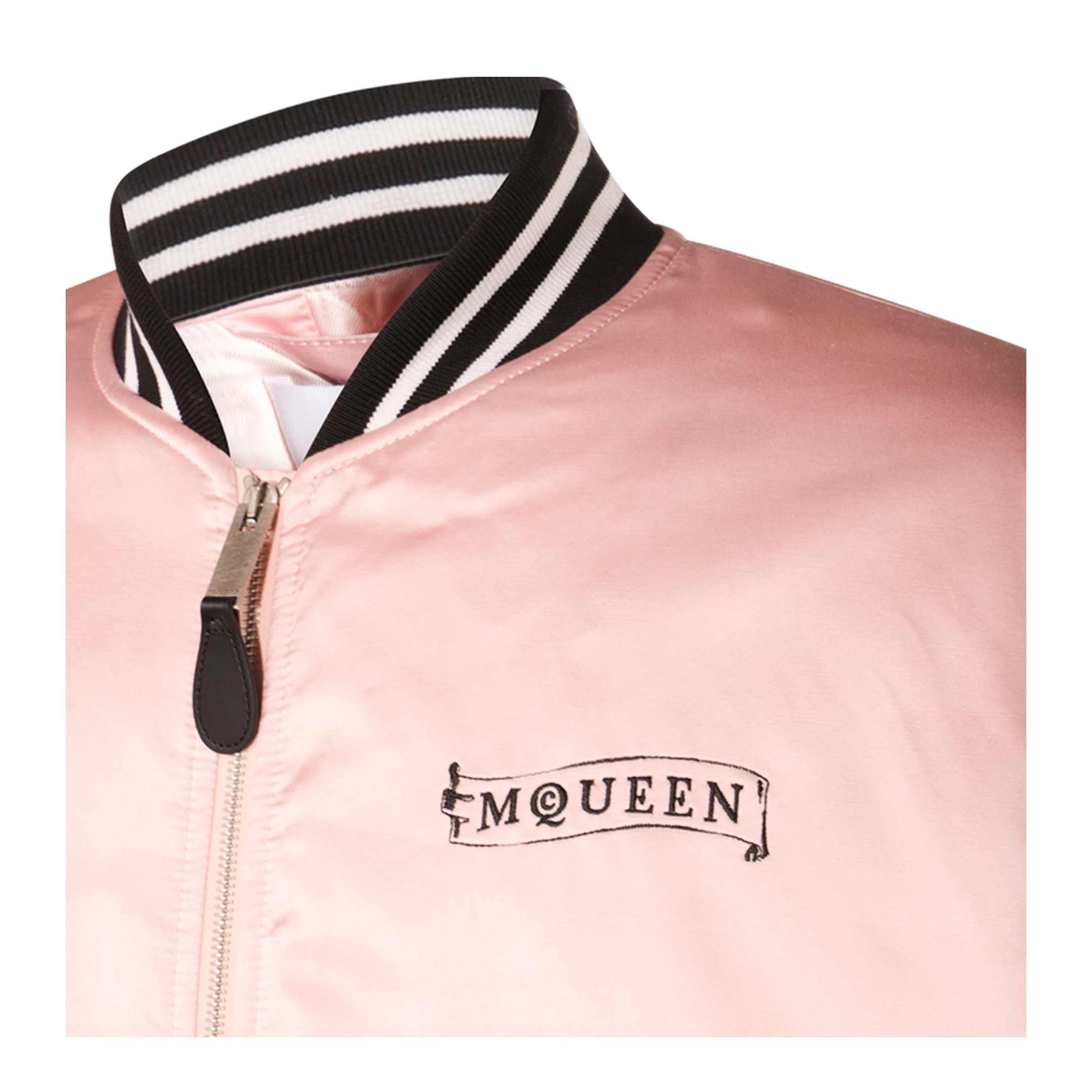 Pink And Black Cotton Casual Jacket
