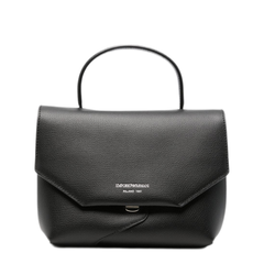 24/7 Mini Grained Cow Leather Handbag - Brown