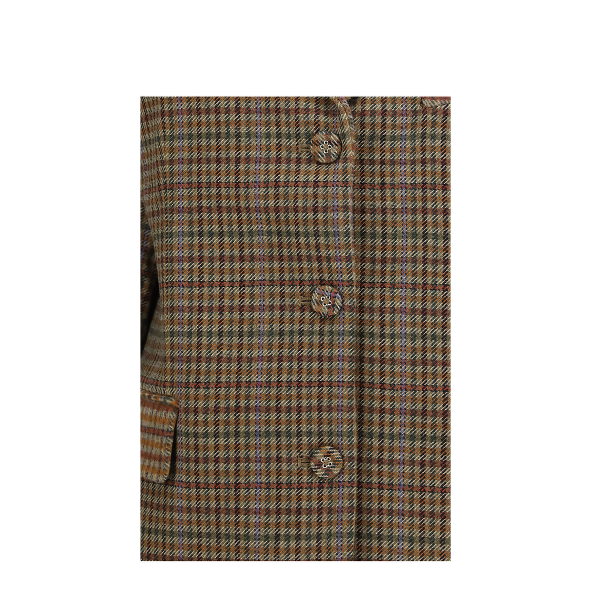 MAYFEYR - Ganni - Checked Twill Blazer - A1020109999