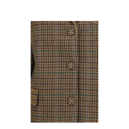 MAYFEYR - Ganni - Checked Twill Blazer - A1020109999