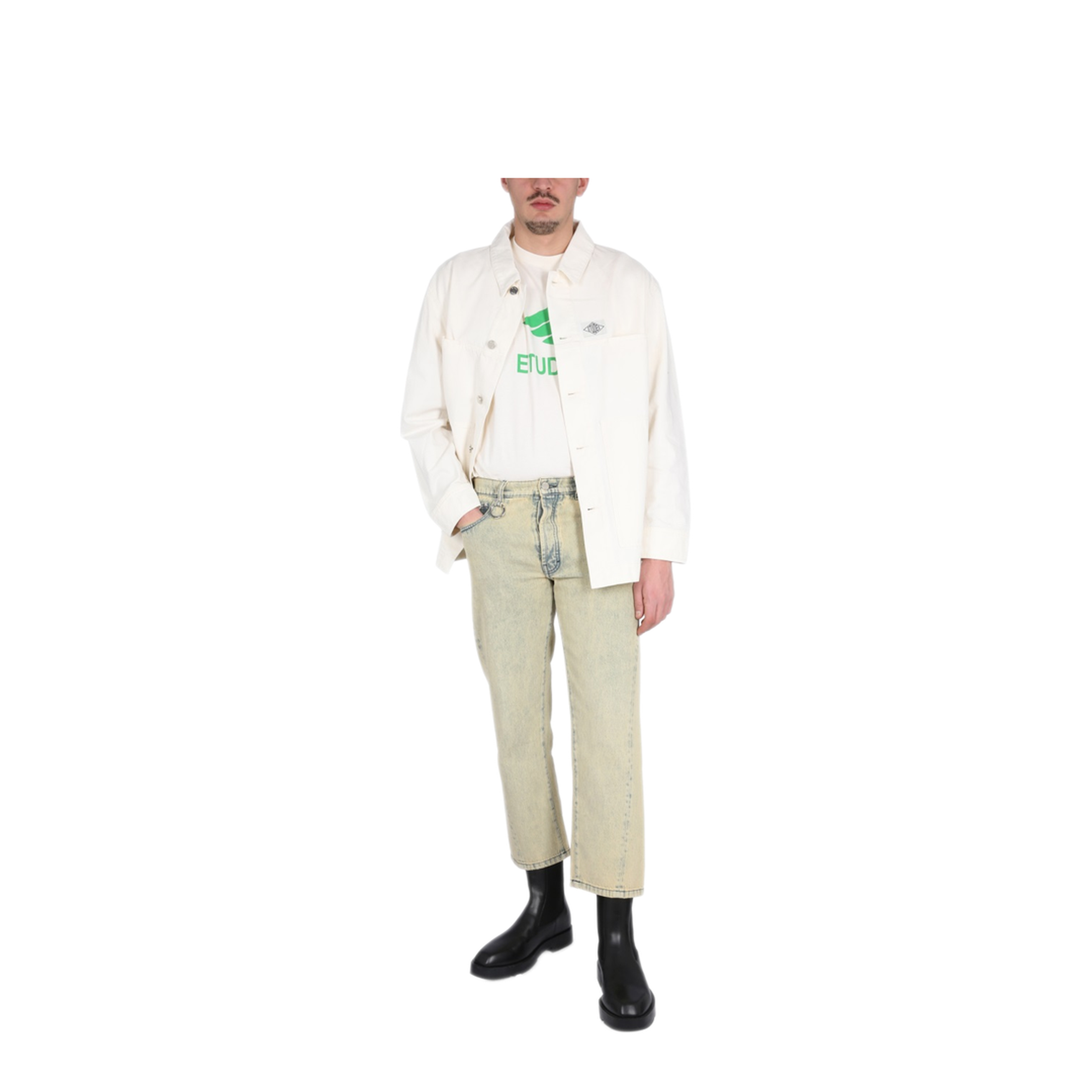 MAYFEYR - ÉTUDES - Cotton Shirt Jacket - E23MM740A00201OFFWHITE
