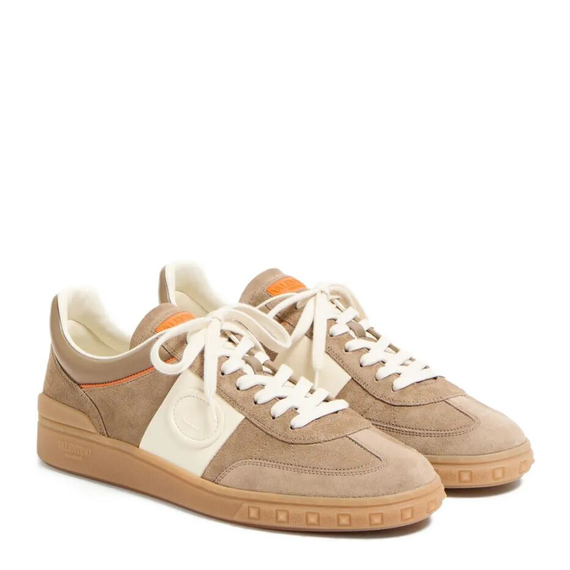 MAYFEYR - Valentino - Upvillage Split And Nappa Leather Sneakers - YS0H77LAL