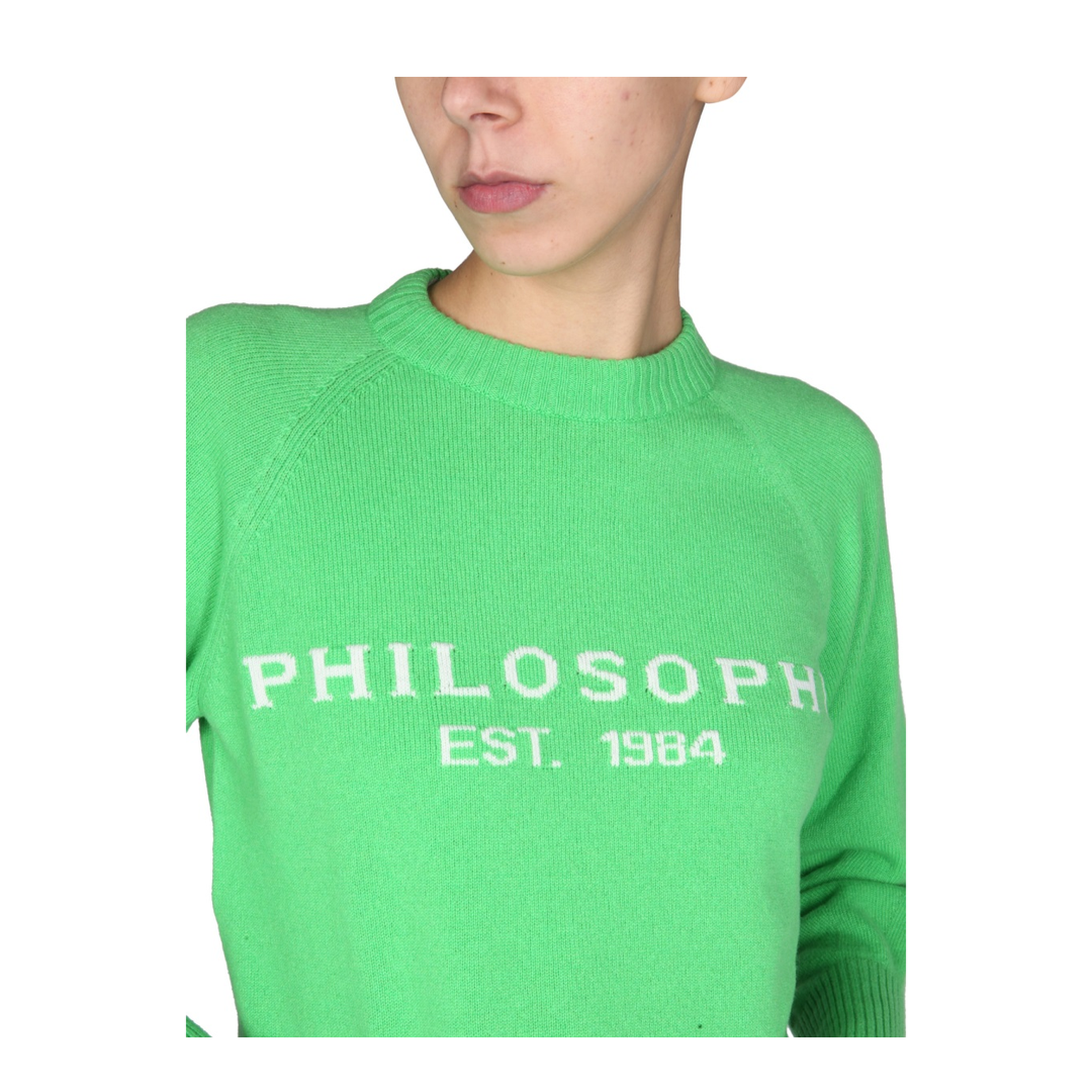 MAYFEYR - PHILOSOPHY DI LORENZO SERAFINI - Sweater With Logo Inlay - 091707001396