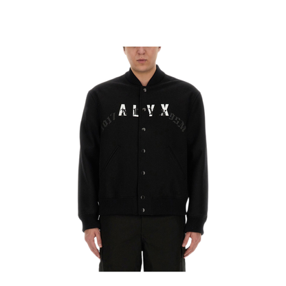 MAYFEYR - 1017 ALYX 9SM - Bomber Jacket With Logo - AAMOU0382FA01BLACK