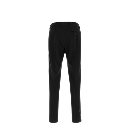 MAYFEYR - Dolce & Gabbana - Black Stretch Wool Pant - GW0NETFUBG5N0000