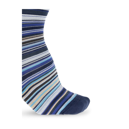 6-Pack Mixed Artist Stripe Cotton Socks