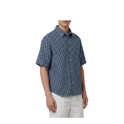 MAYFEYR - Dior - Oblique Short Sleeved Shirt - 693D597A3088580