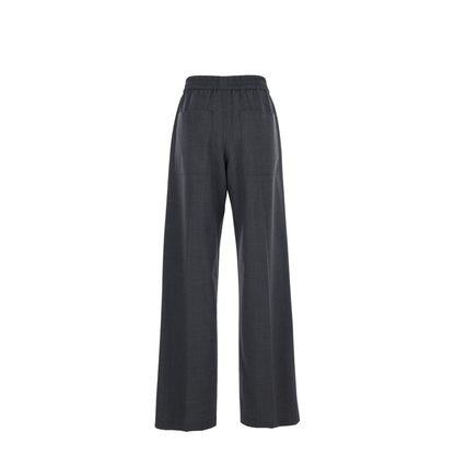 Wool Wide-Leg Trousers