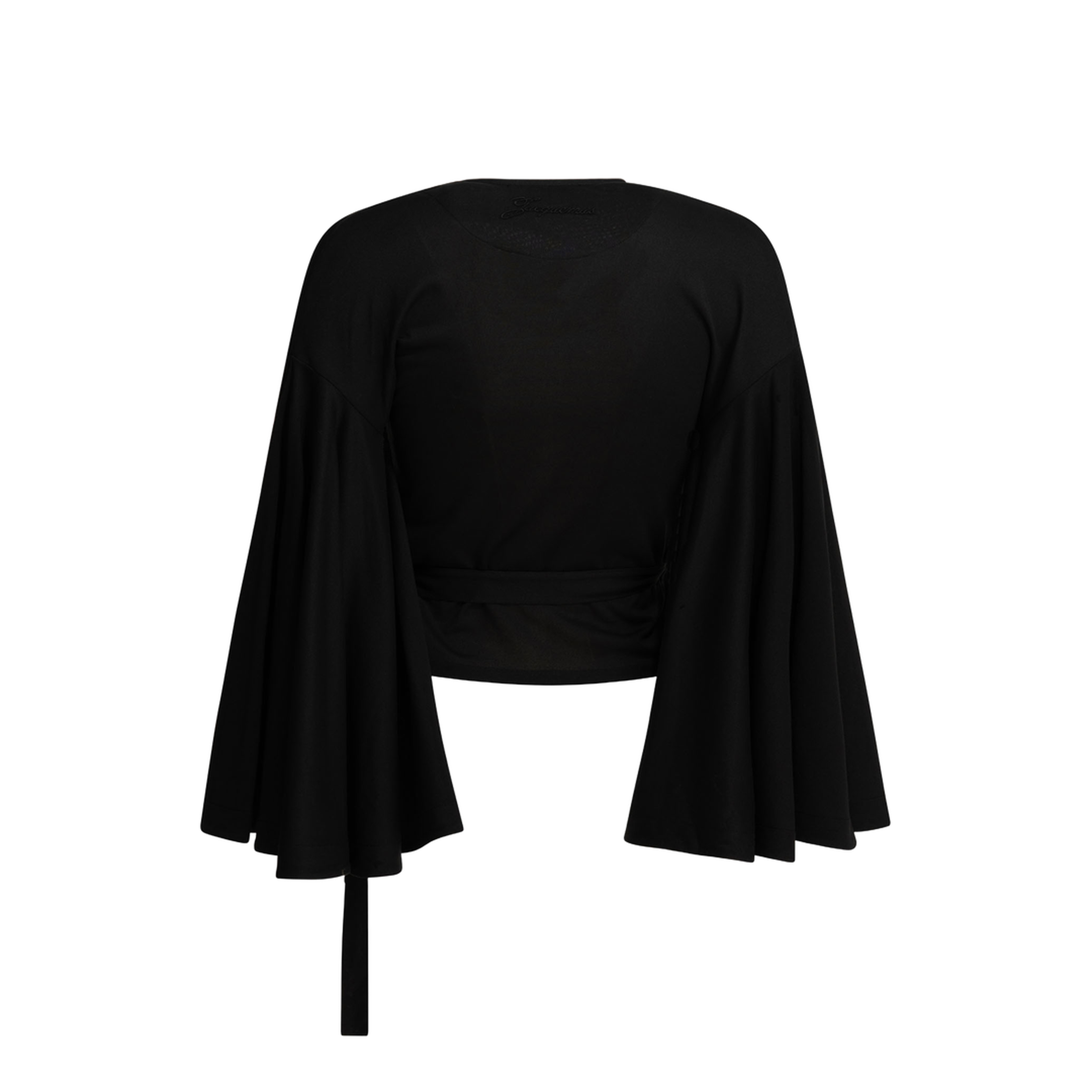 MAYFEYR - Jacquemus - Casual Wrap-Around Top - TOW00905AJ00254BLACK