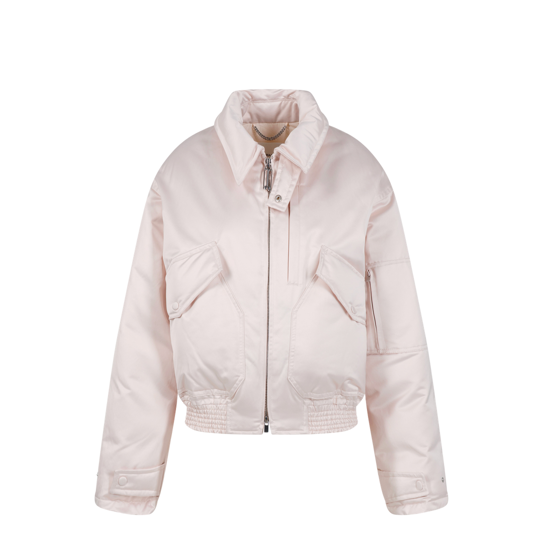 MAYFEYR - Victoria Beckham - Cotton Satin Padded Bomber Jacket - 1126WJK006908A