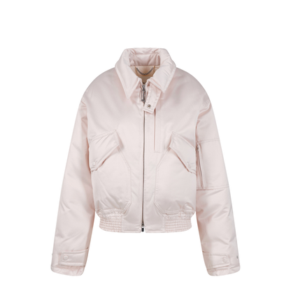 MAYFEYR - Victoria Beckham - Cotton Satin Padded Bomber Jacket - 1126WJK006908A