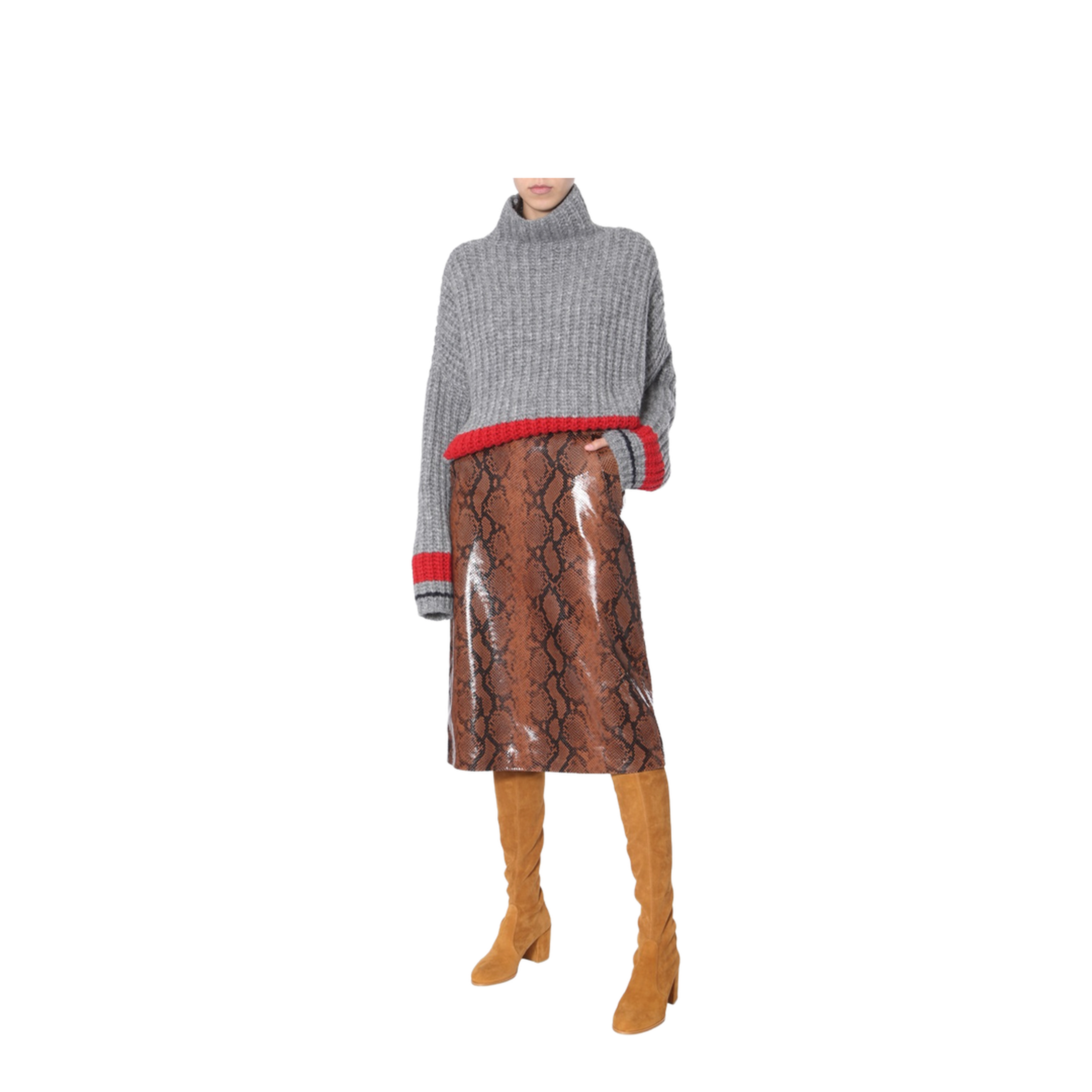 MAYFEYR - Dsquared2 - Python Print Skirt - S75MA0675SY1404002F
