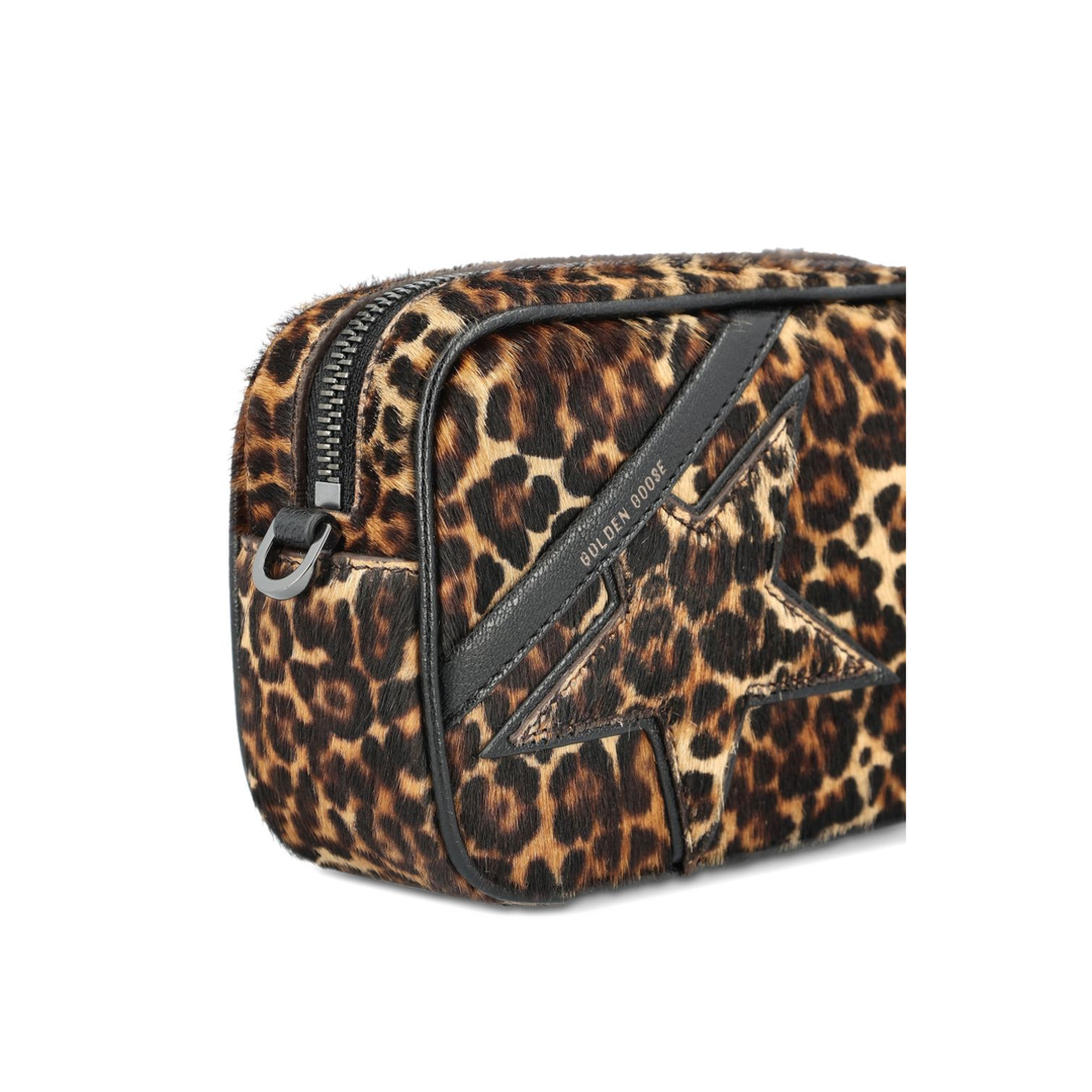 Mini Star Bag Mini Pony Skin Crossbody Bag - Beige, Brown and Black