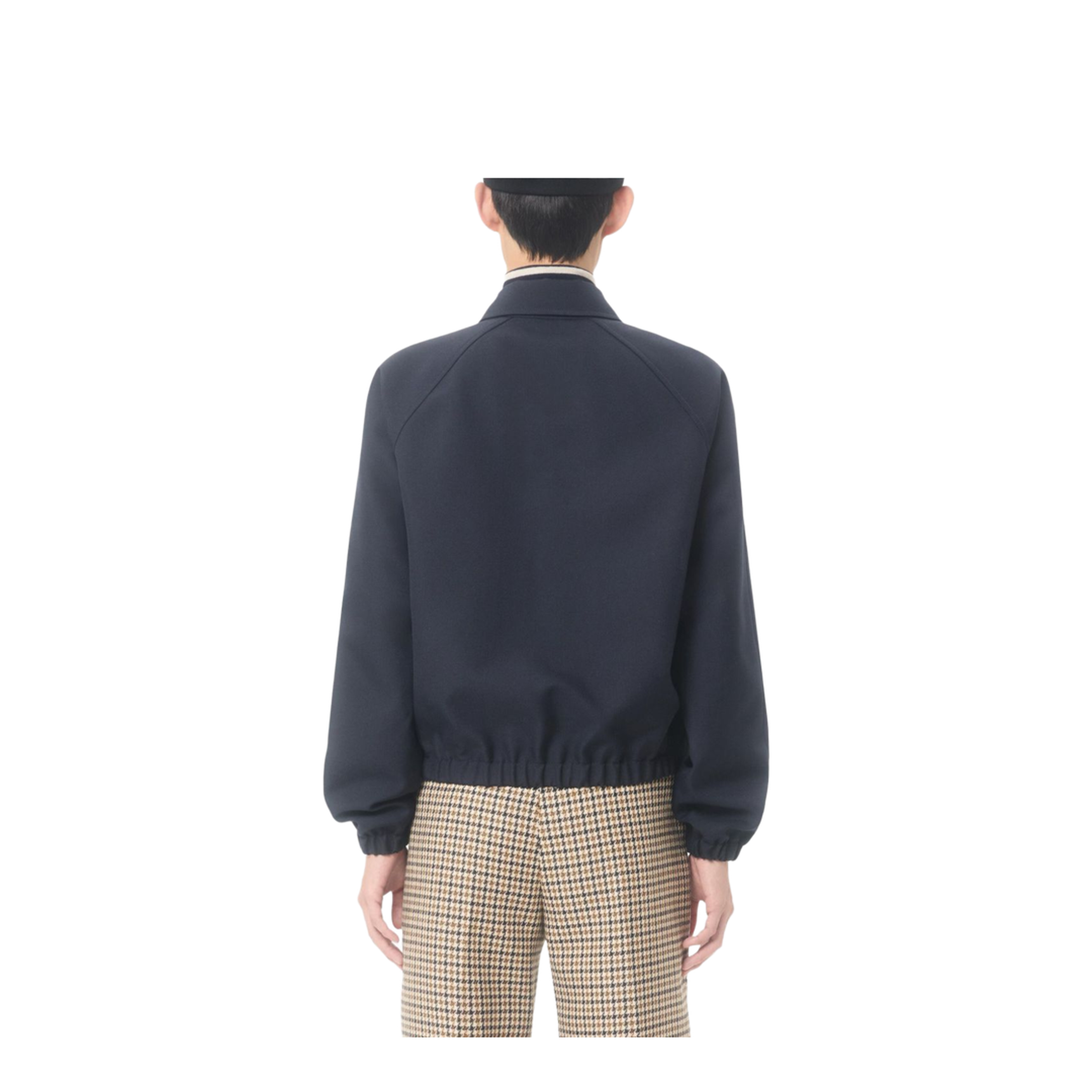 Vgold Wool Blend Blouson Jacket