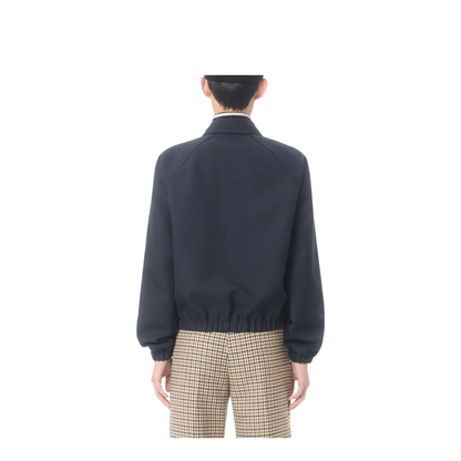 Vgold Wool Blend Blouson Jacket