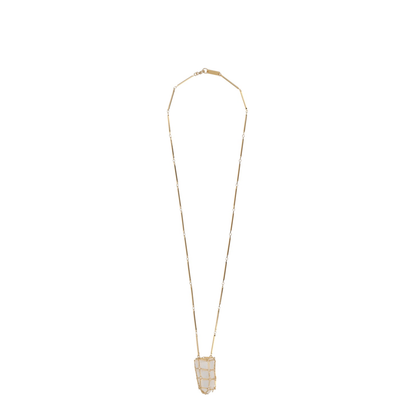 MAYFEYR - Isabel Marant - Rock Crystal Pendant Necklace - SA0021FAD2B03B00TR