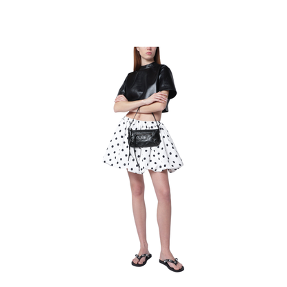 City Black Arena Lambskin Pouch